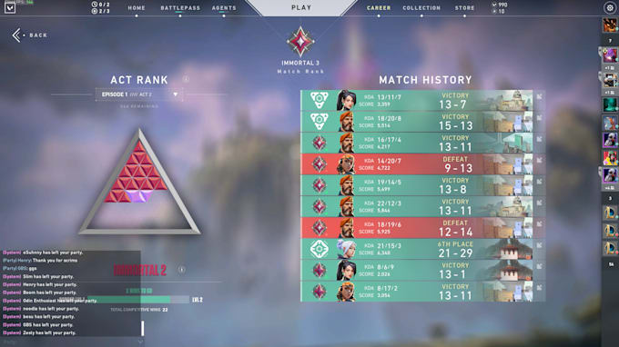 Coach you in valorant and do vod reviews as an immortal 3 ...