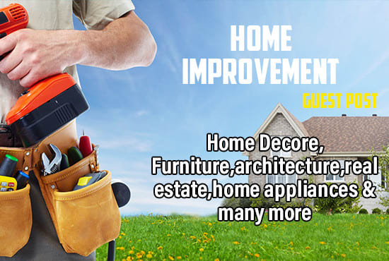 Hassanfarooqi12: I will post home decor, home improvement, home furniture guest post for $5 on fiverr.com