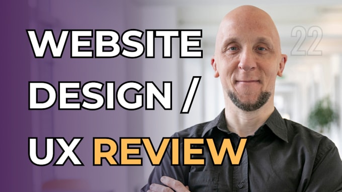 do a website review, critique, user testing and give feedback