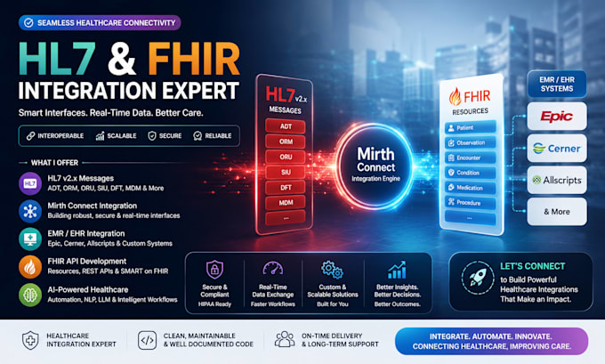create hl7 messages adt, dft, siu, ORM, oru, mirth