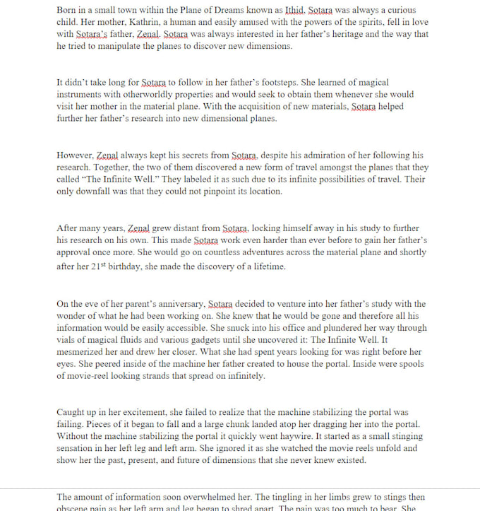 Write your dungeon and dragons character backstory by Adencarter Fiverr