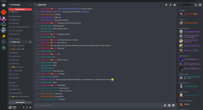 Make a discord that will suite your needs by Dustybottom | Fiverr