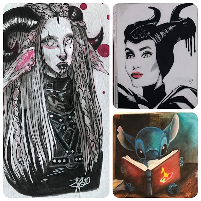 Draw dope art for cheap by Artaesthetic Fiverr