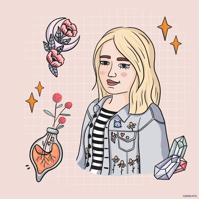 draw a portrait of you or your pet in my art style