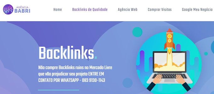 compre 5 backlinks DR 30 brasileiros
