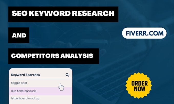 do SEO keyword research and competitor analysis