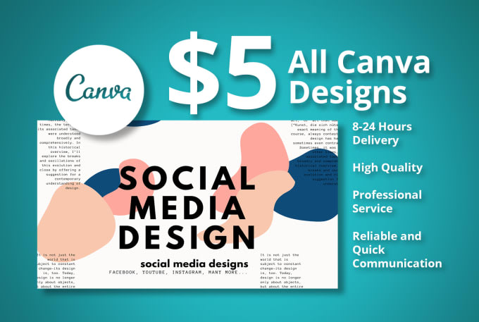 Create eye catching social media post, ads, flyer, banner using canva ...