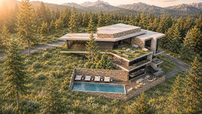 create photorealistic sketchup modeling and lumion architectural rendering