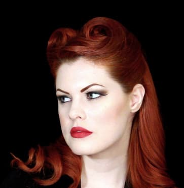 Teach You Step By Step How To Do Vintage Victory Rolls Hair Stlye