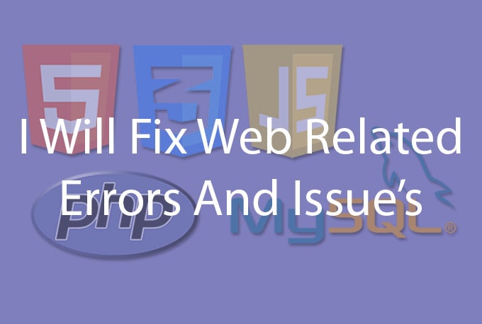 fix html,css,javascript,php or other framework issues