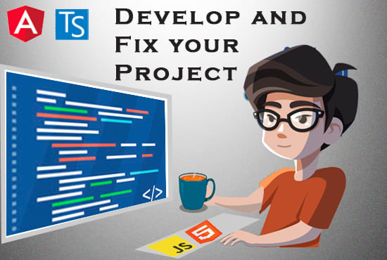 Do html css js ajax angular firestore psd html typescript jquery by ...