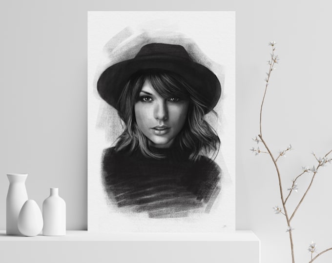 make an aesthetic custom portrait art out of any photo
