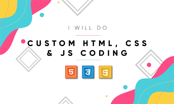 Create a custom html, bootstrap, css, js web template by Oxama007 | Fiverr