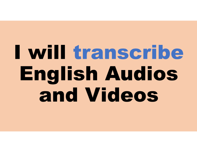 transcribe a recording