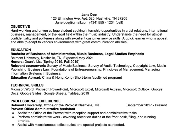 Write Or Edit Your Resume By Amandak989