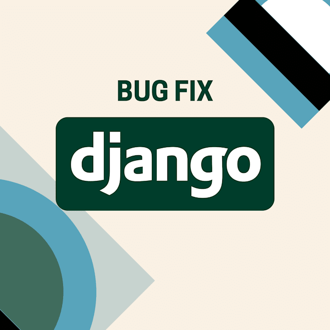 fix bugs in django apps
