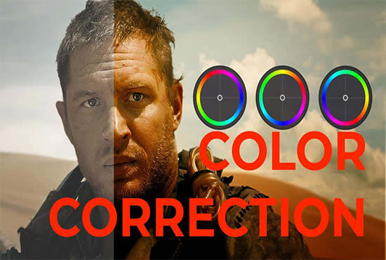 do color correction, color grading of your video