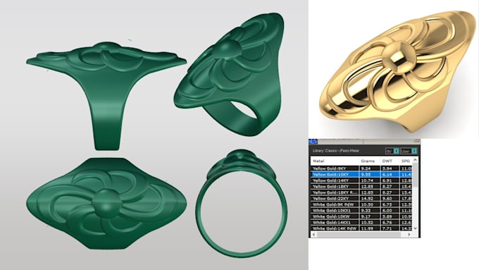 do modern and elegant 3d cad model