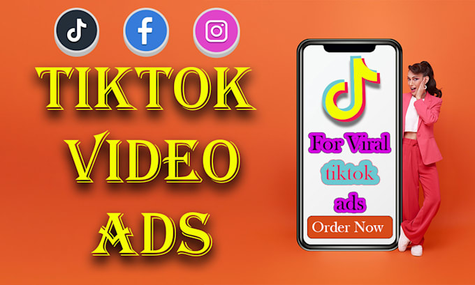 create promo tiktok video ads or shopify  dropshiping ads