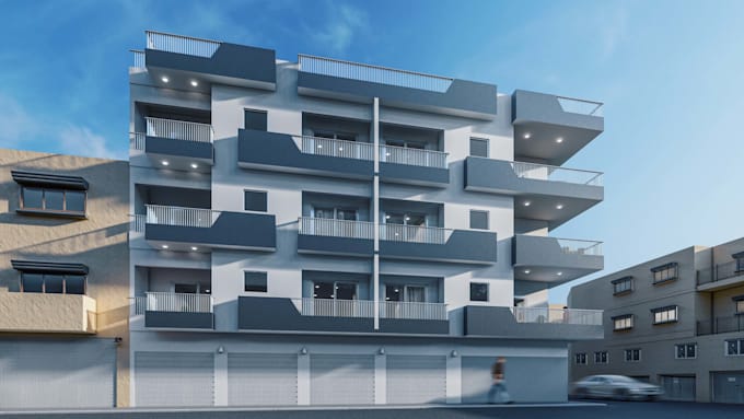 make architectural modeling, rendering and animation