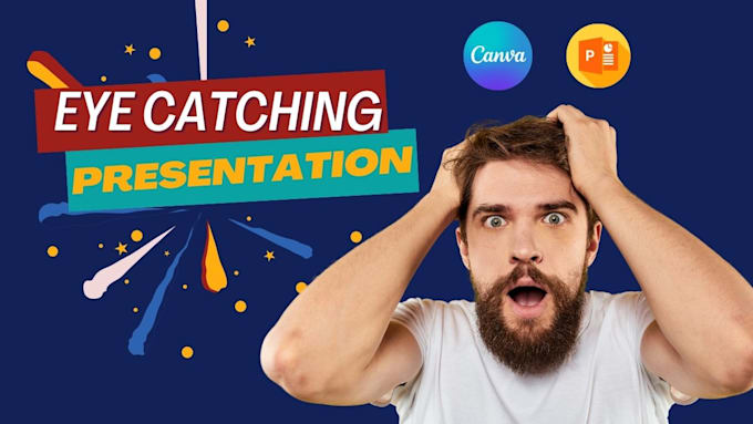 create eye catching powerpoint and canva presentation