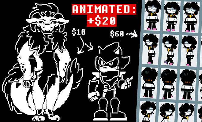 make you undertale or deltarune sprite