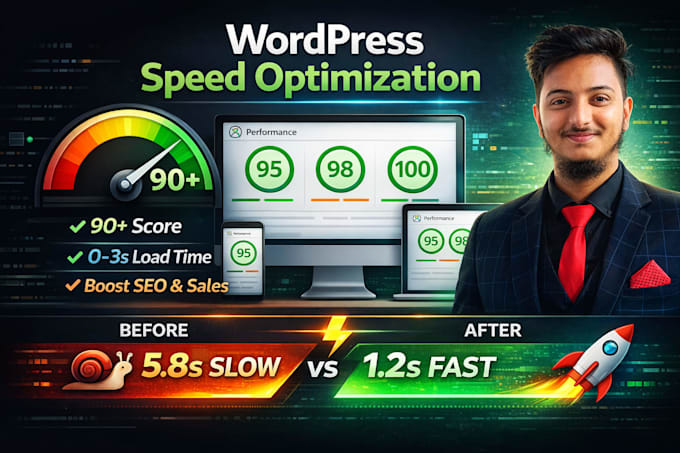 optimize your wordpress website speed and performance for pagespeed 90 plus