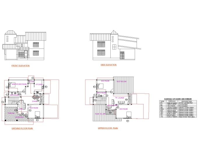 Convert sketch or image drawing to autocad by Rashub Fiverr