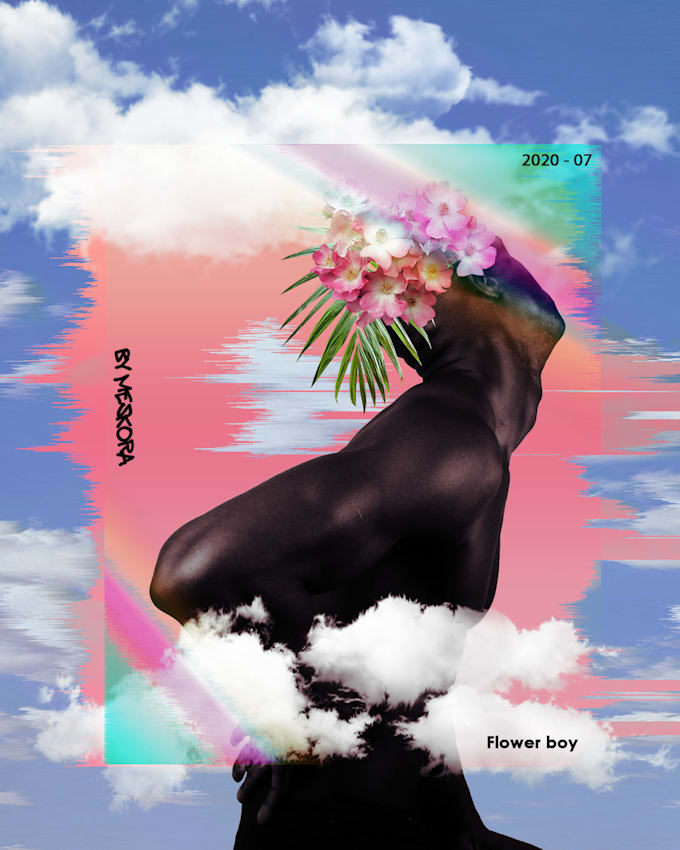 create digital collage art with photos