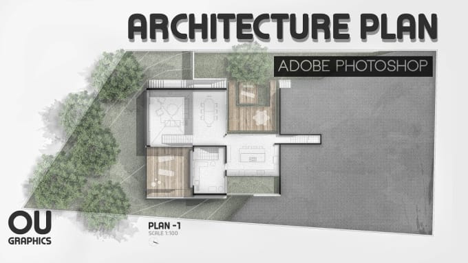 Render 2d floor plans in photoshop by Shuaibez | Fiverr