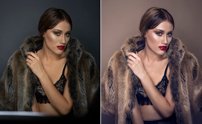 do photoshop highend portrait retouch