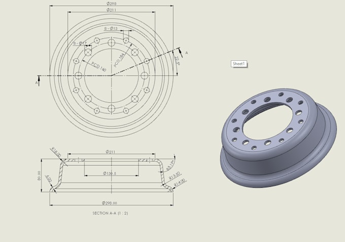 make 2d drawing using autocad in 24 hours