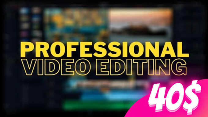 do video editing and thumbnail for youtube