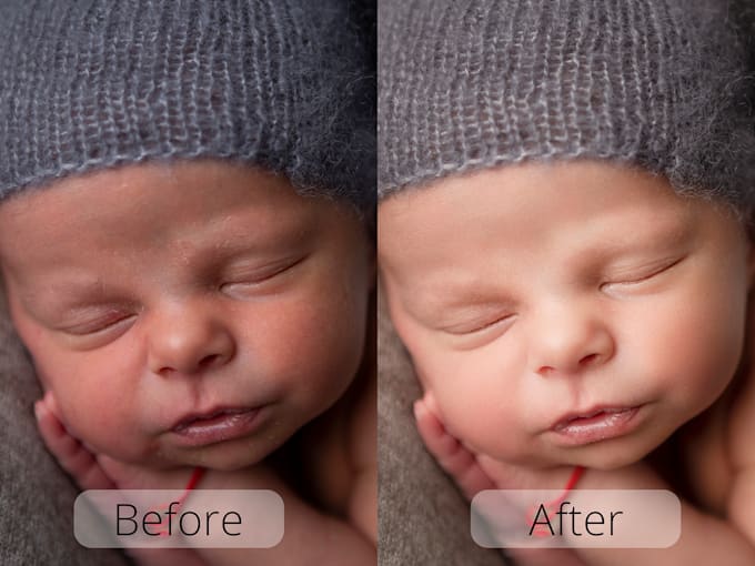 edit your newborn photos in photoshop