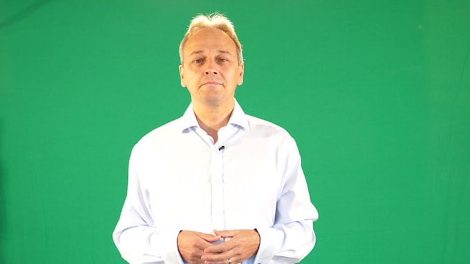 deliver your lecture as a talking head video