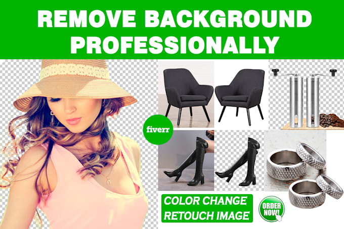 do any background removal, or clipping path in 24 hours