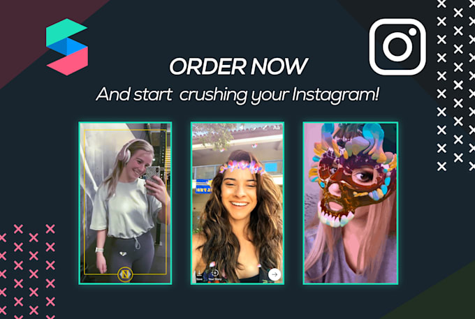 create premium spark ar filters for instagram or facebook