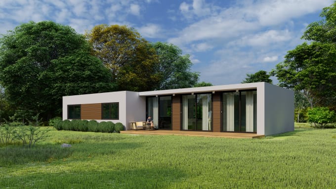 provide architectural design in revit and 3d renderings