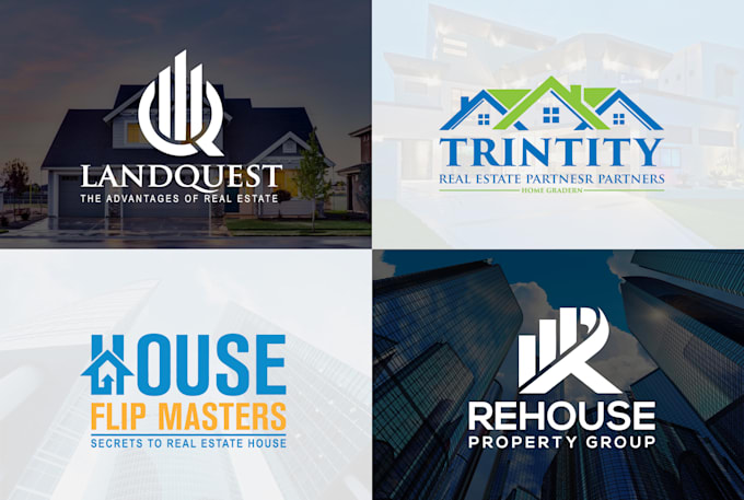 create real estate logo design