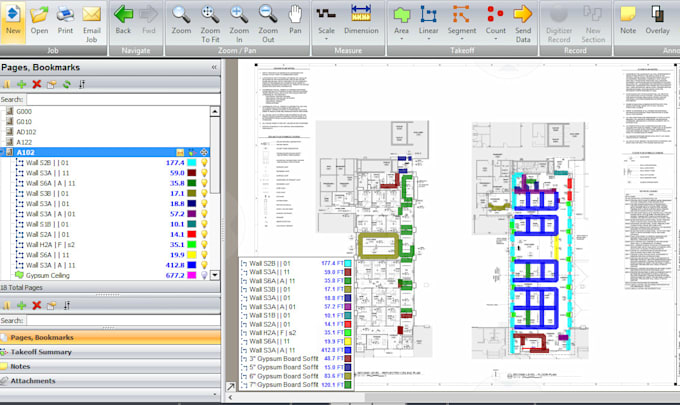 do drywall takeoff and estimate for buildings