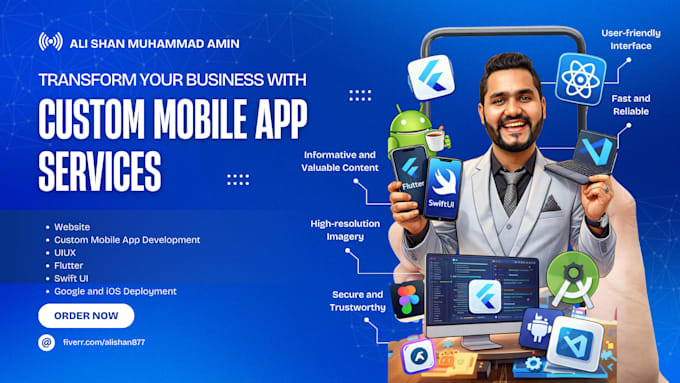 convert website to ios and android app using flutter