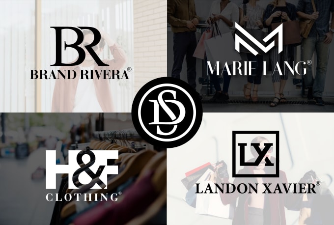 Create luxury fashion clothing line urban monogram logo design in 24 ...
