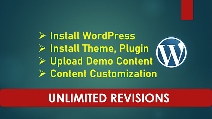 install or customize wordpress any theme and fix issues
