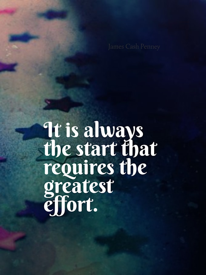 Create eye catching quotes design by Jonsnerona Fiverr