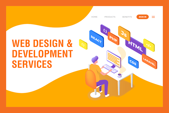 Be your full stack web developer using php, laravel, react by Puspita7 ...