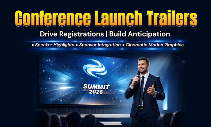 create a high energy event promo and launch trailers