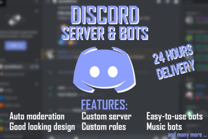 Make discord servers and manage them by Sjxpte | Fiverr