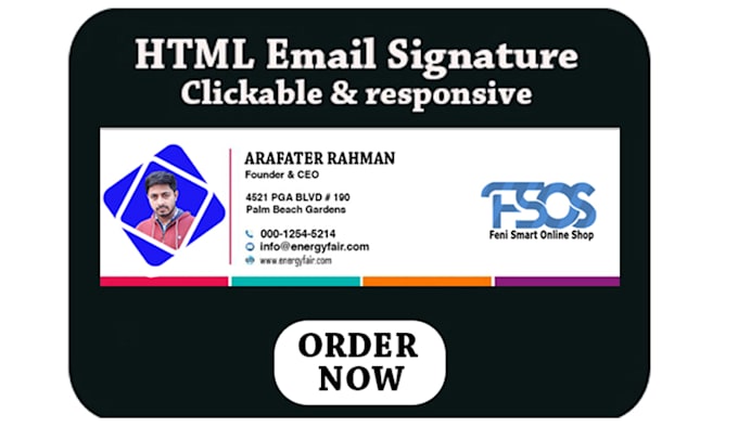 Design world class email signature by Gopalkrishna74 | Fiverr