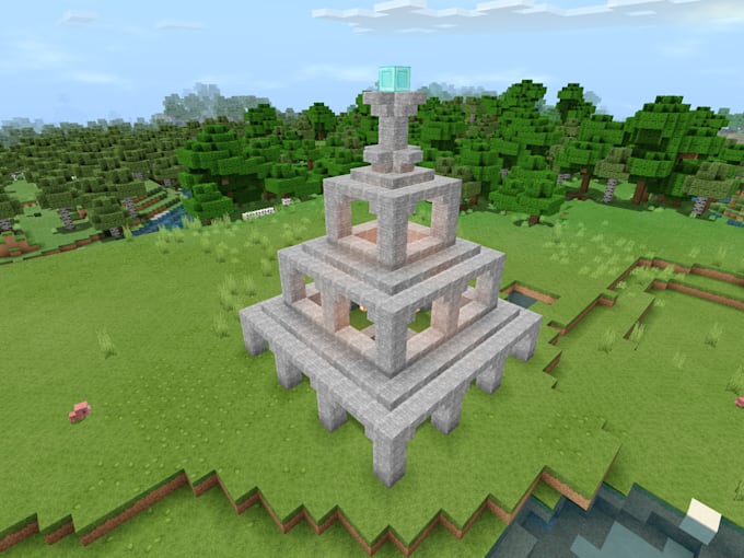 Build anything you want in minecraft by Excal5 Fiverr