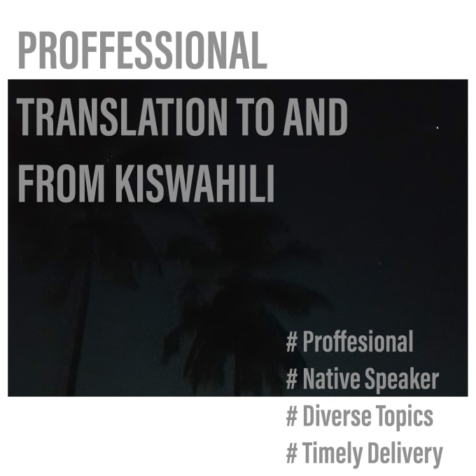 english to swahili translator